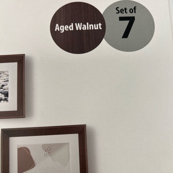 Umbra Gallery Frame Set - Rich Walnut - Picture 6 of 9